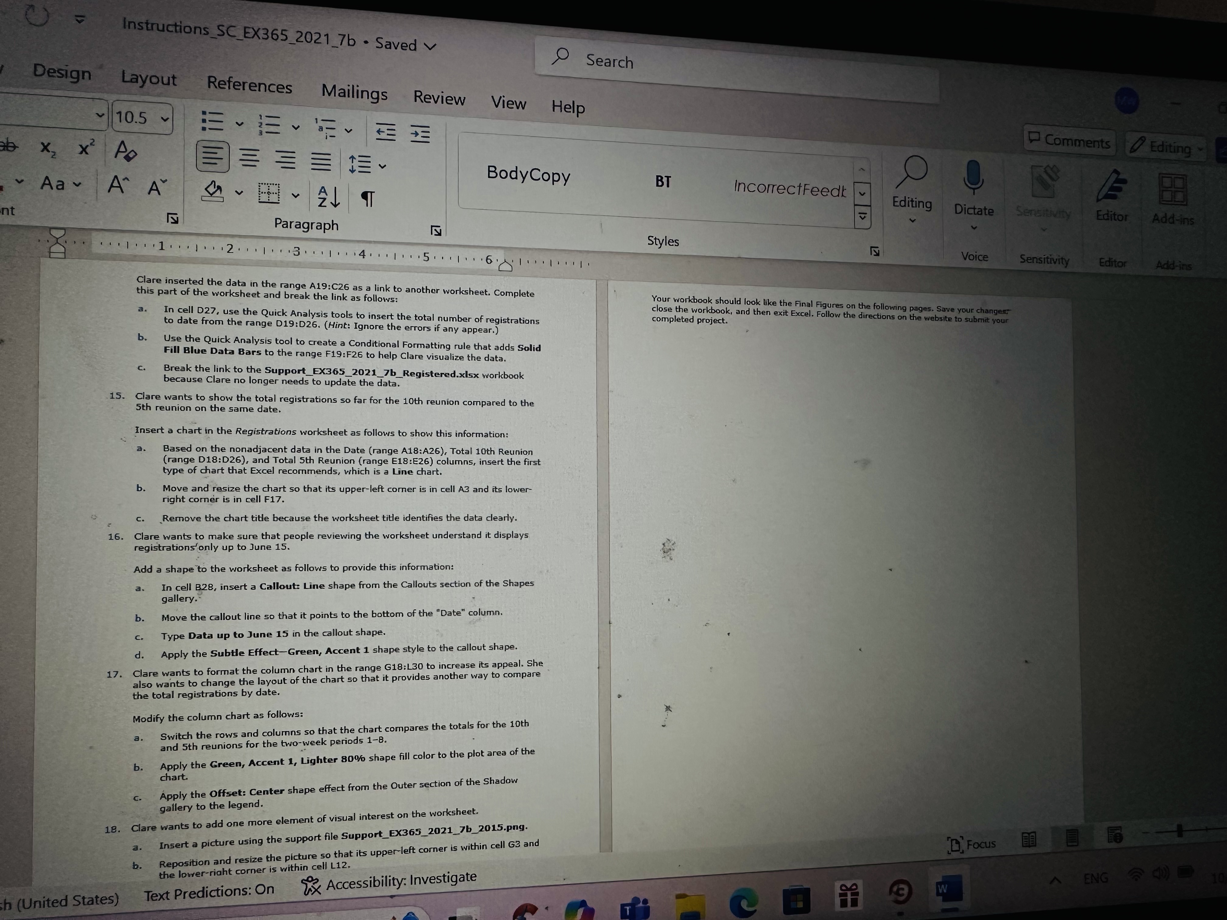 Search Design Layout References Mailings Review