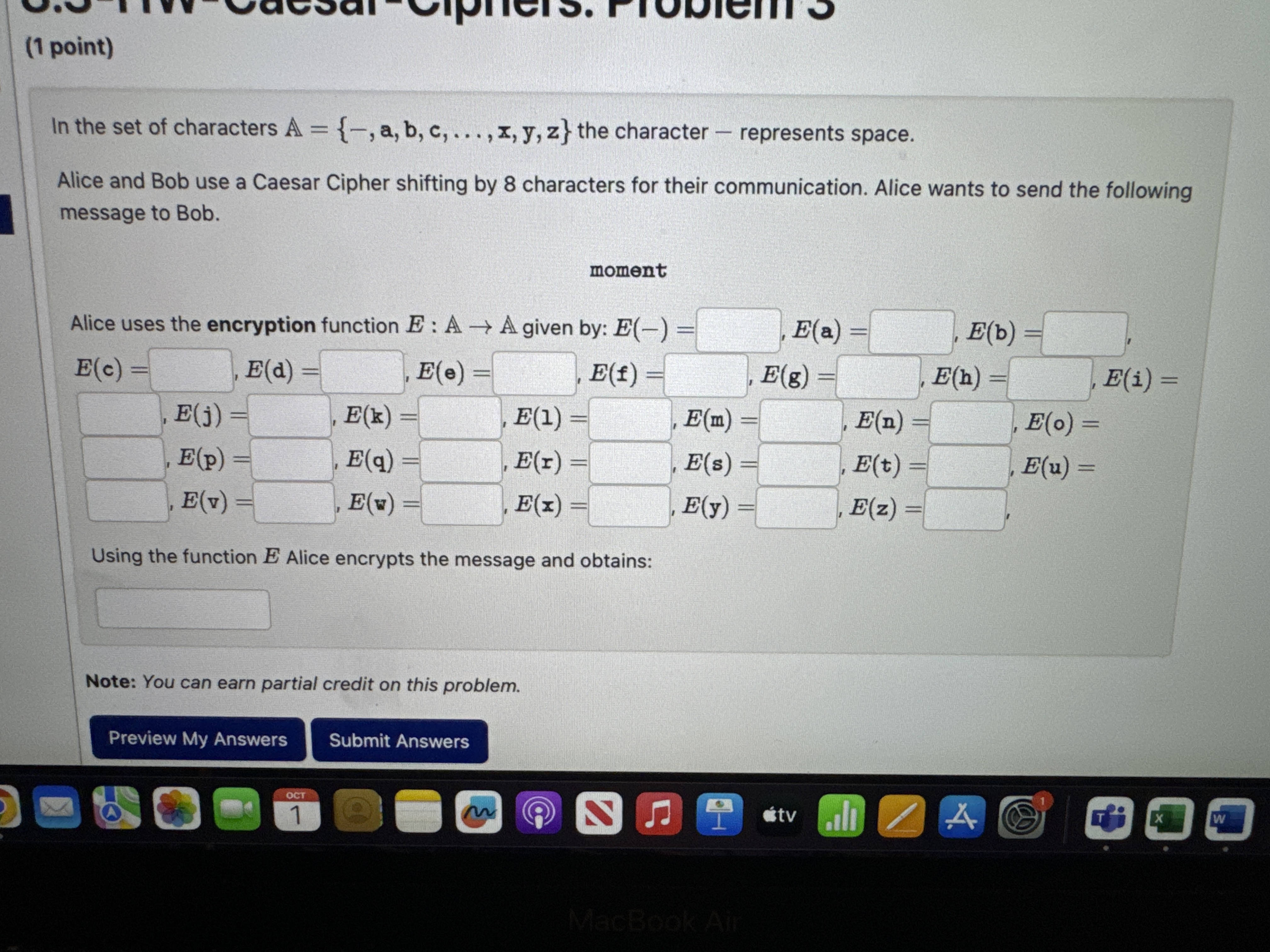 In the set of characters A = { - , a , b , c ,