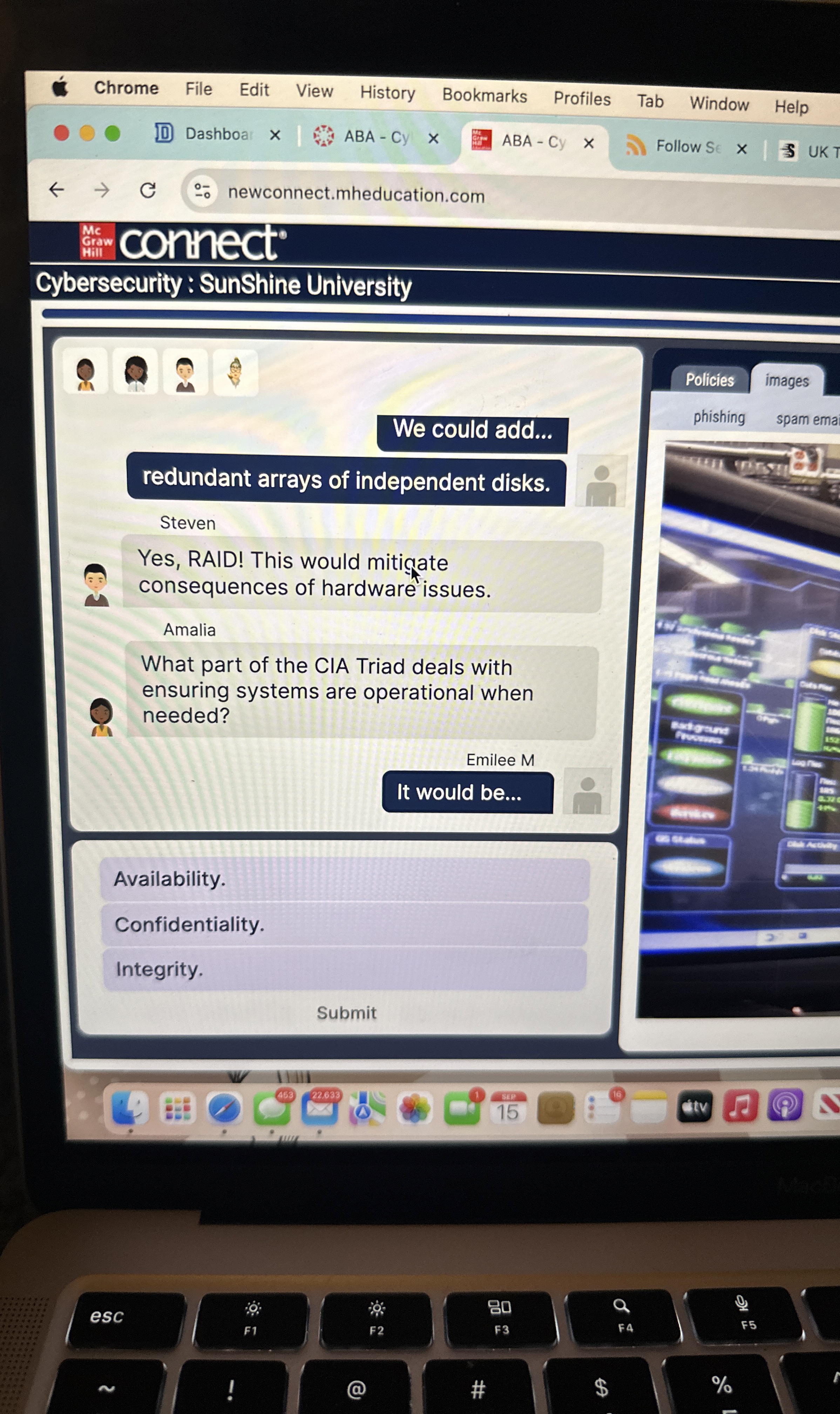 redundant arrays of independent disks. Steven