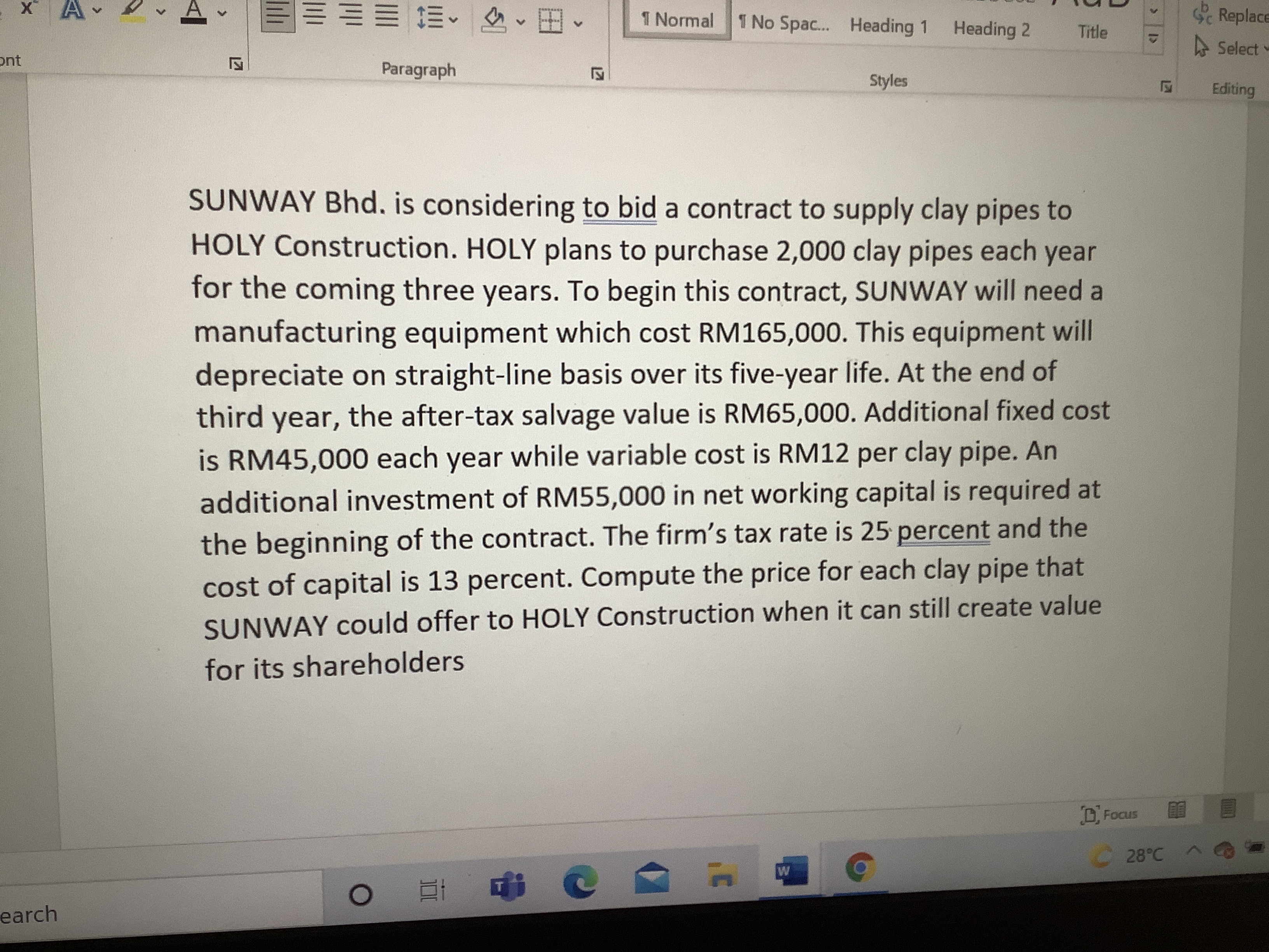 X A~ A E Normal 1 No Spac... Heading 1 Heading 2