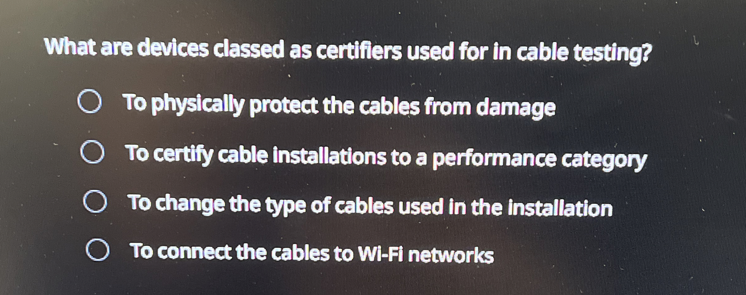 What are devices classed as certifiers used for