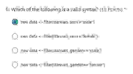 Problem: Which of the following is a valid