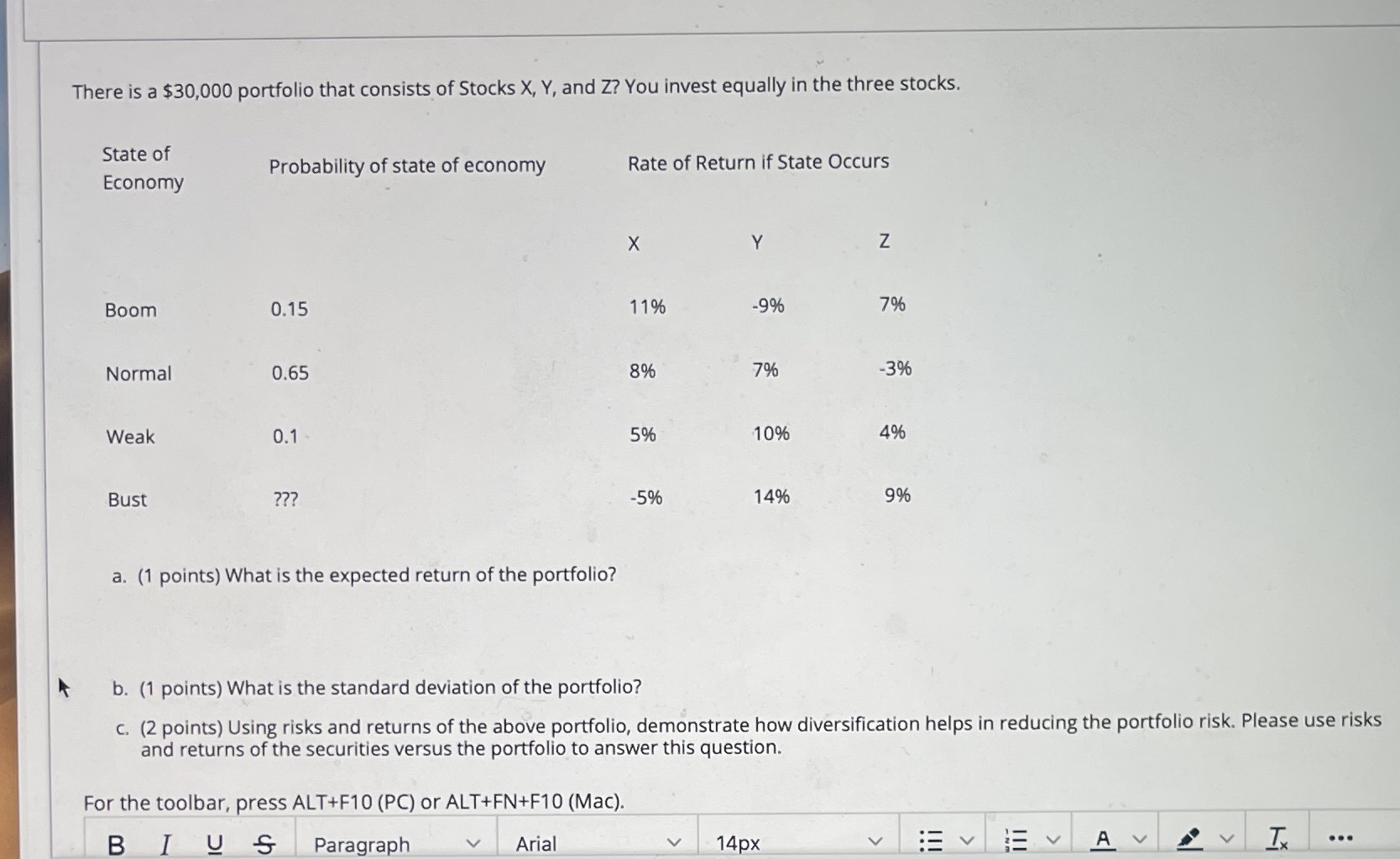 Please help with this question There is a $30,000