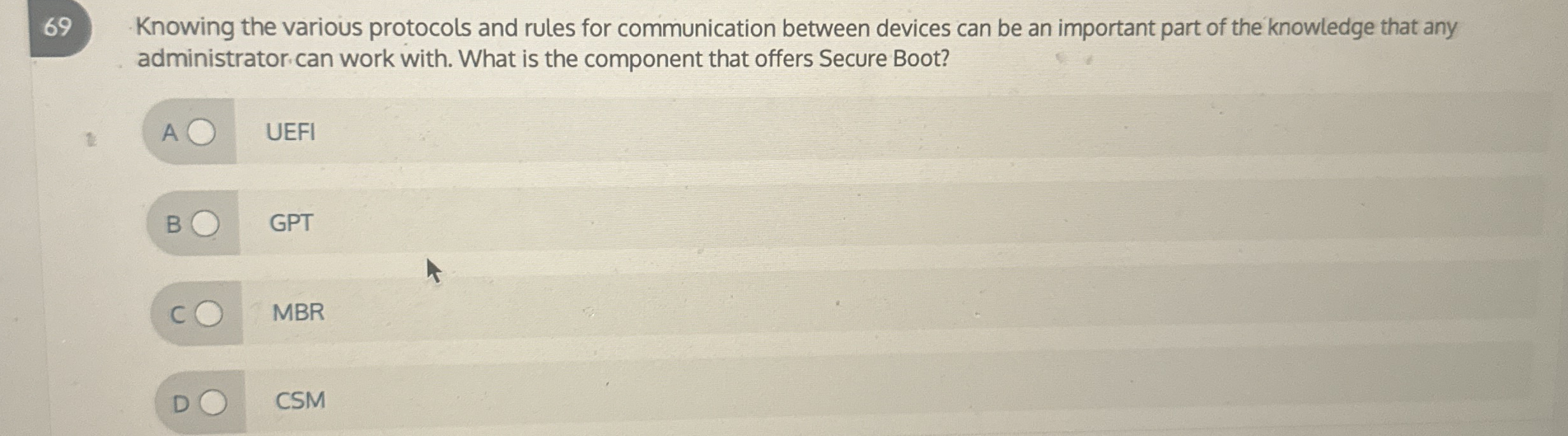 6 9 Knowing the various protocols and rules for