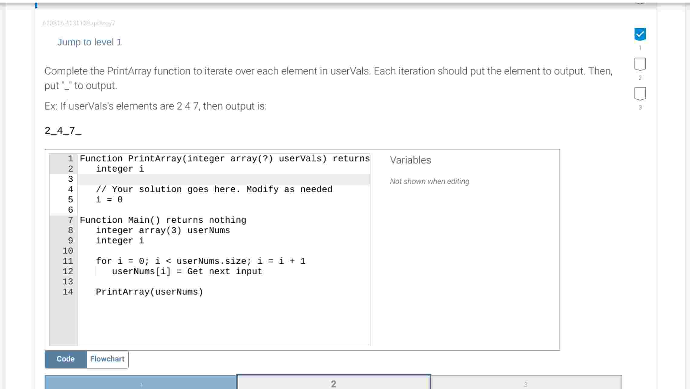 How do I code this using Coral Language? Jump to