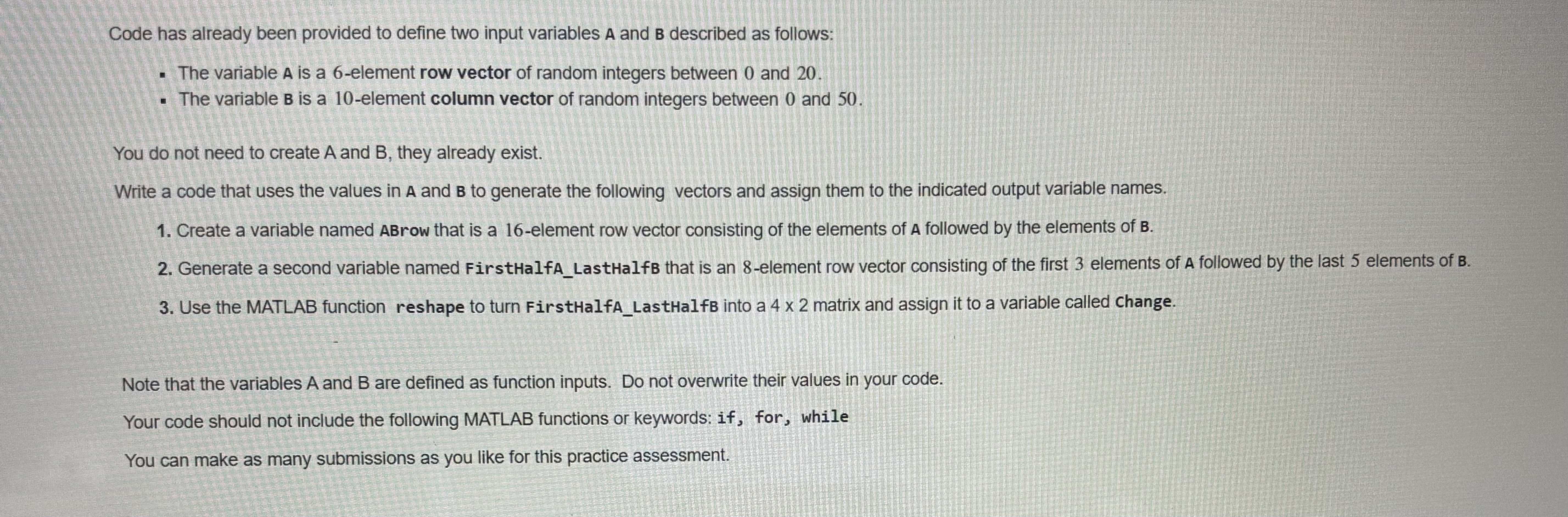 How to put elements of two vectors together,