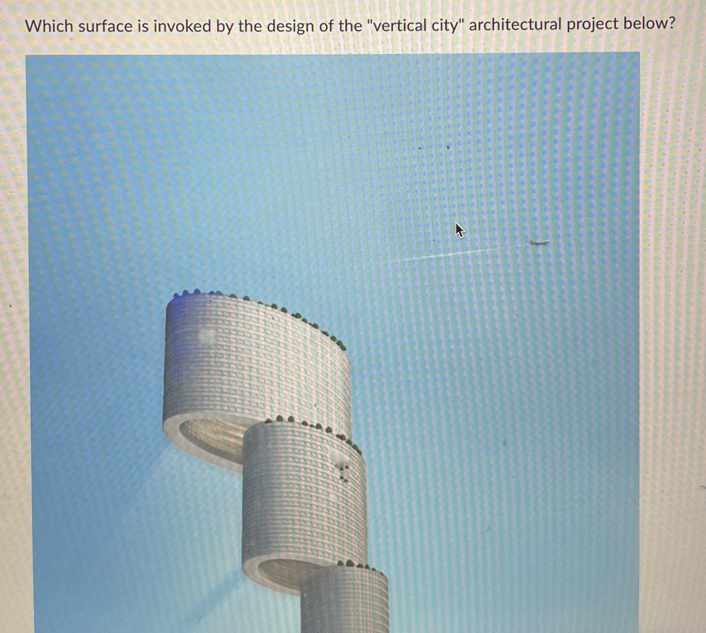 Which surface is invoked by the design of the