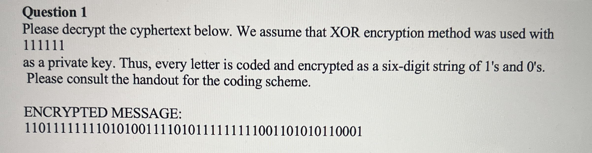 Question 2 Solve Diffie - Hellman Algorithm and