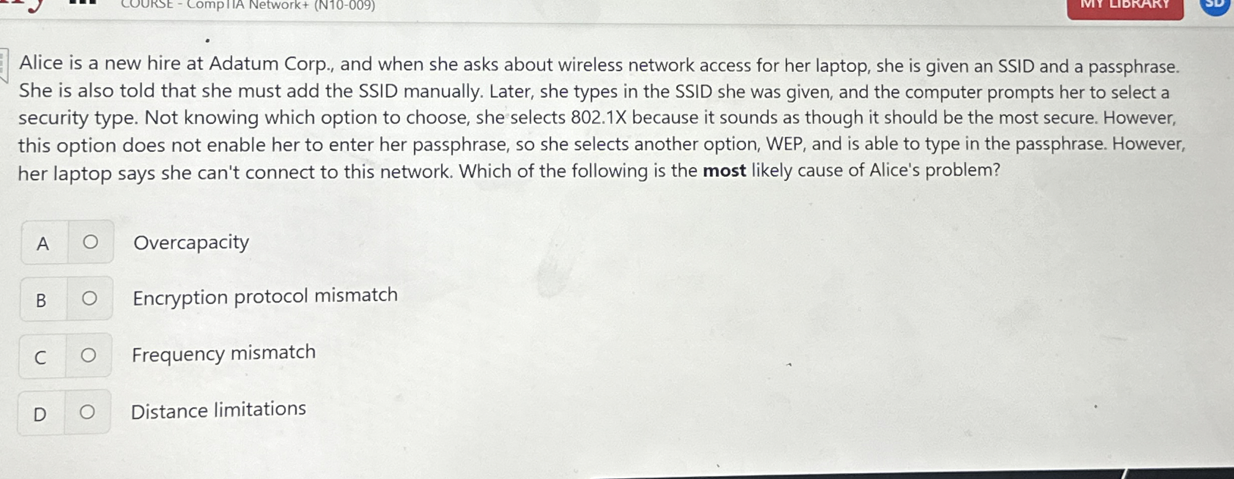 Alice is a new hire at Adatum Corp., and when she