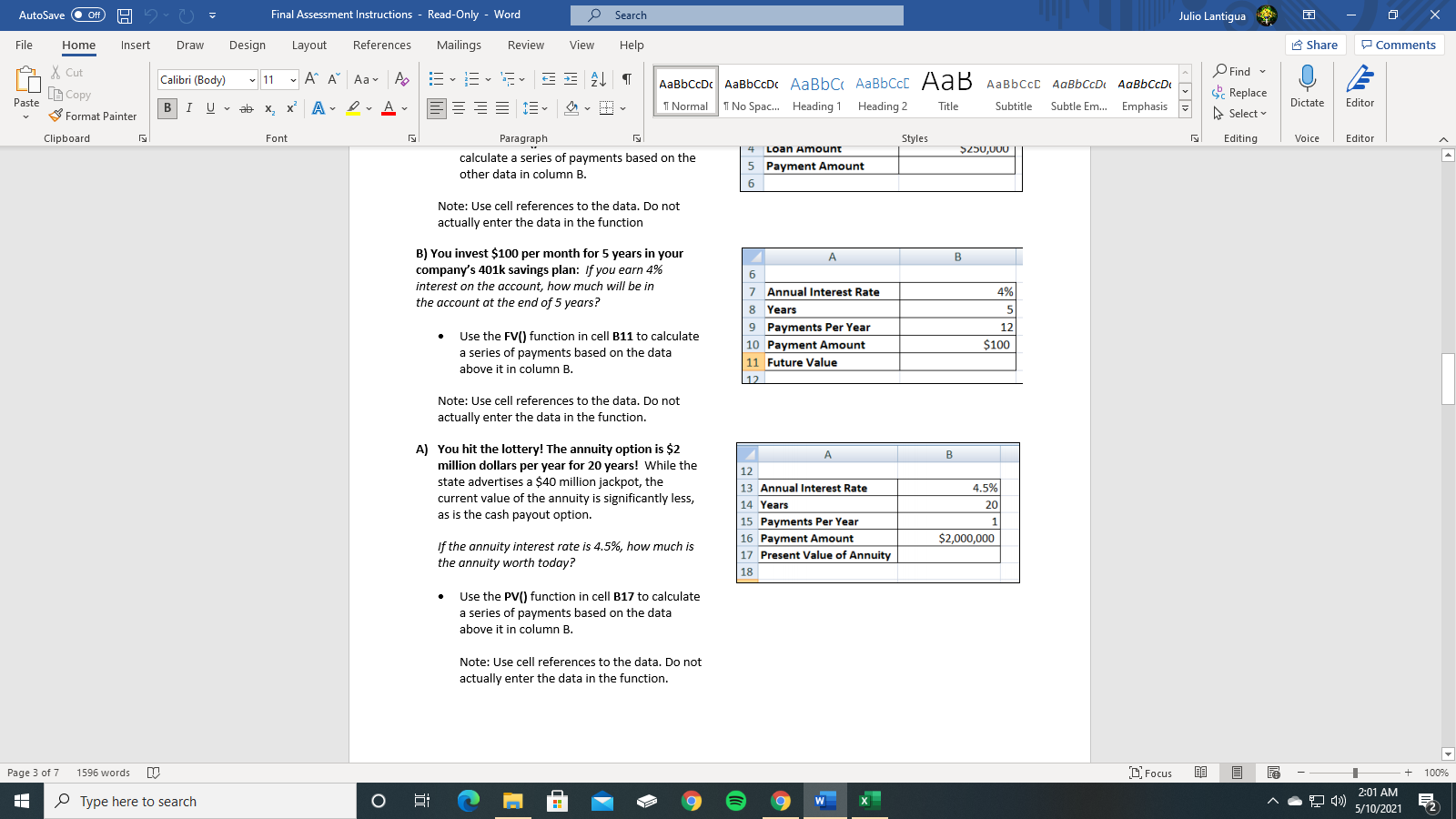 how do i solve this? AutoSave . Off) Final