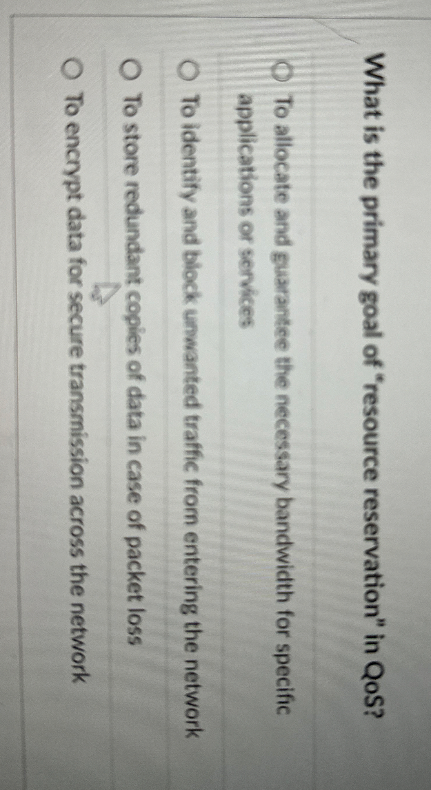 What is the primary goal of "resource
