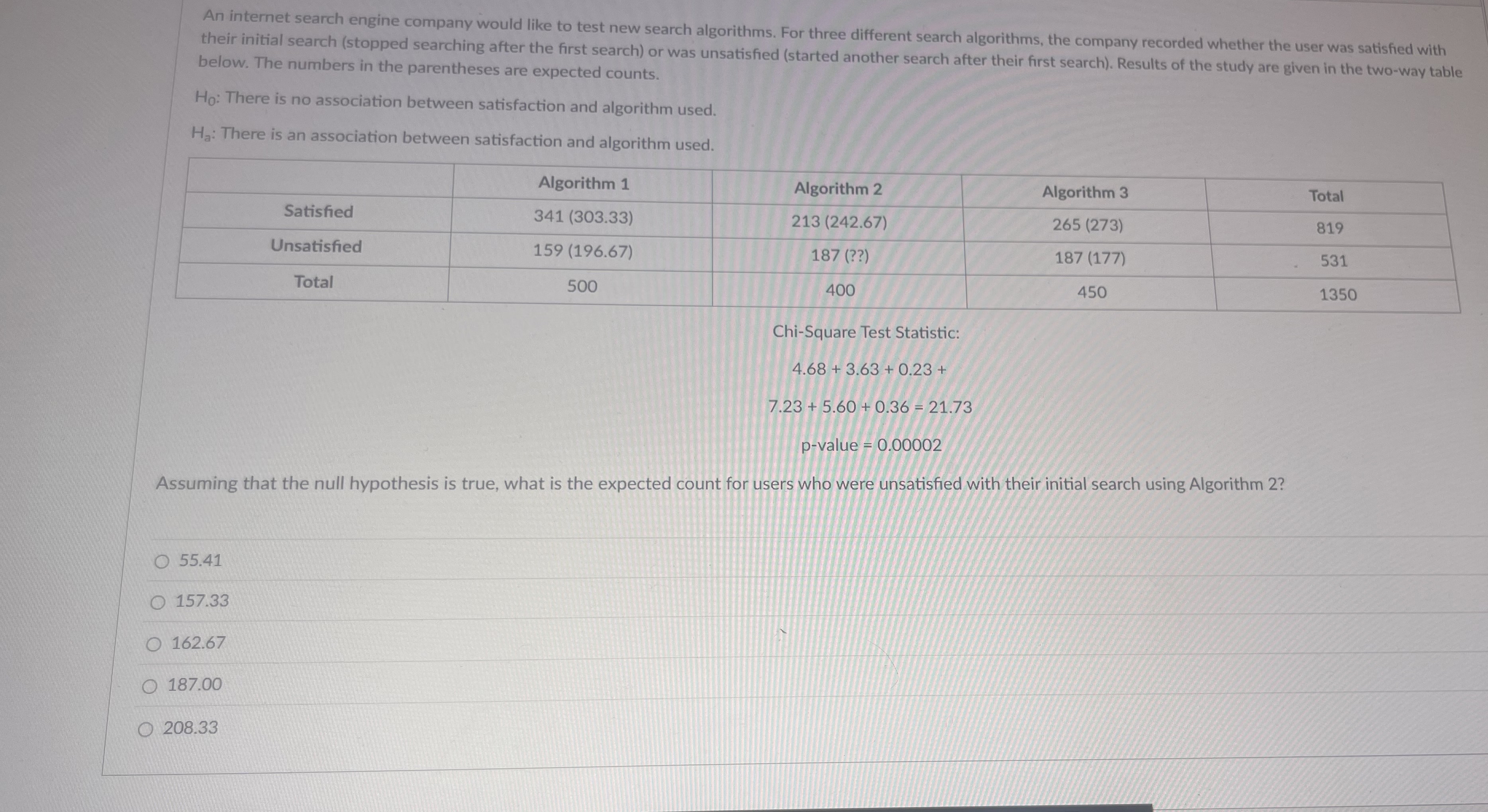 An internet search engine company would like to