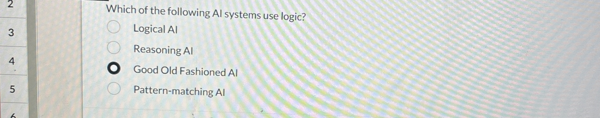 Which of the following AI systems use logic?