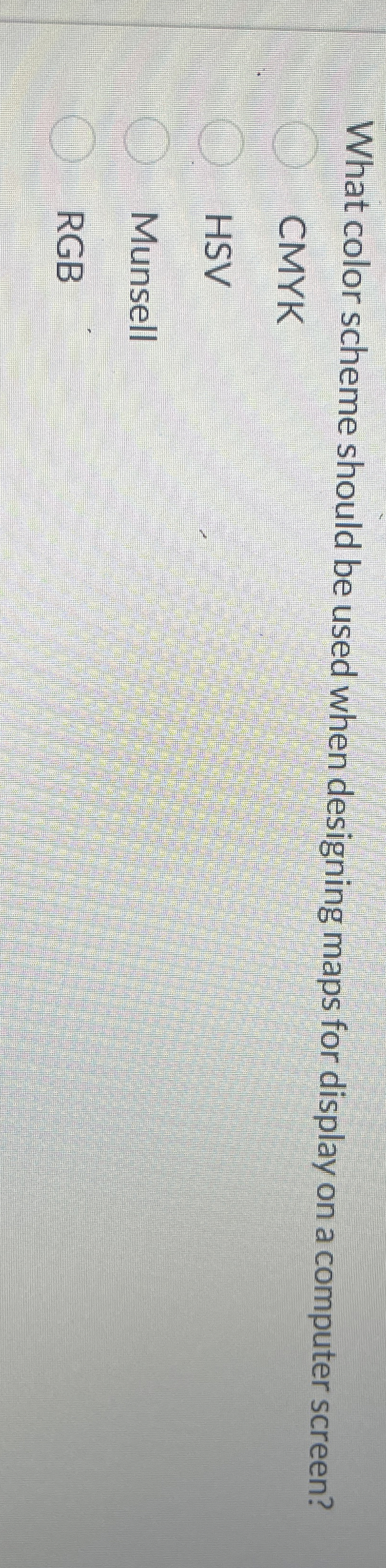 What color scheme should be used when designing