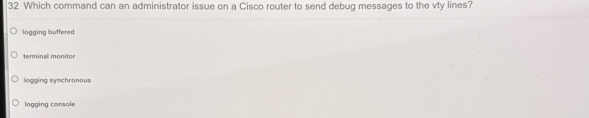 3 2 Which command can an administrator issue on a