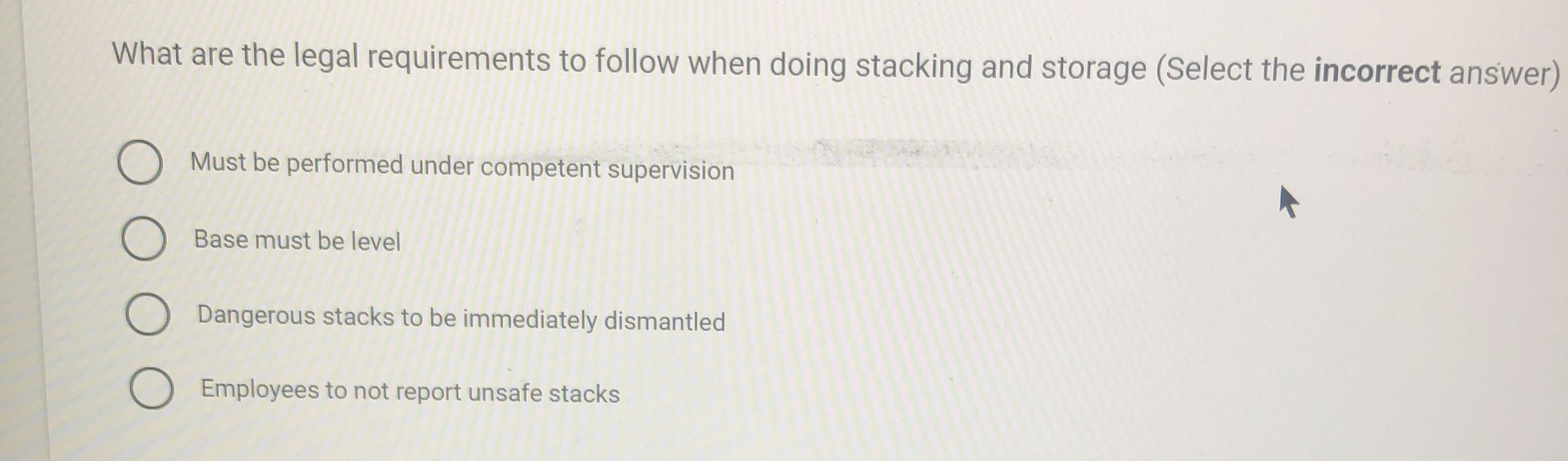 What are the legal requirements to follow when