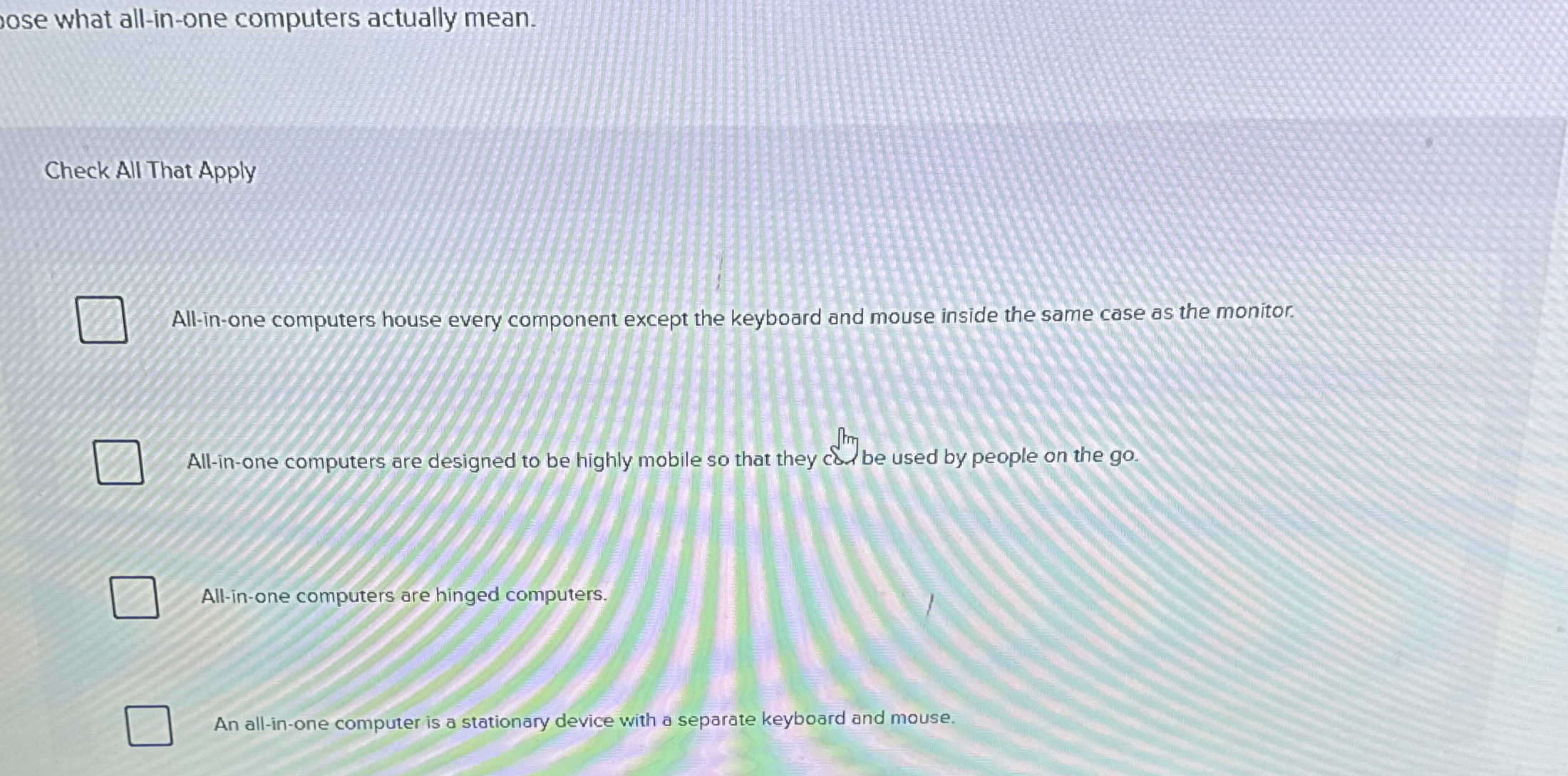 ose what all - in - one computers actually mean.