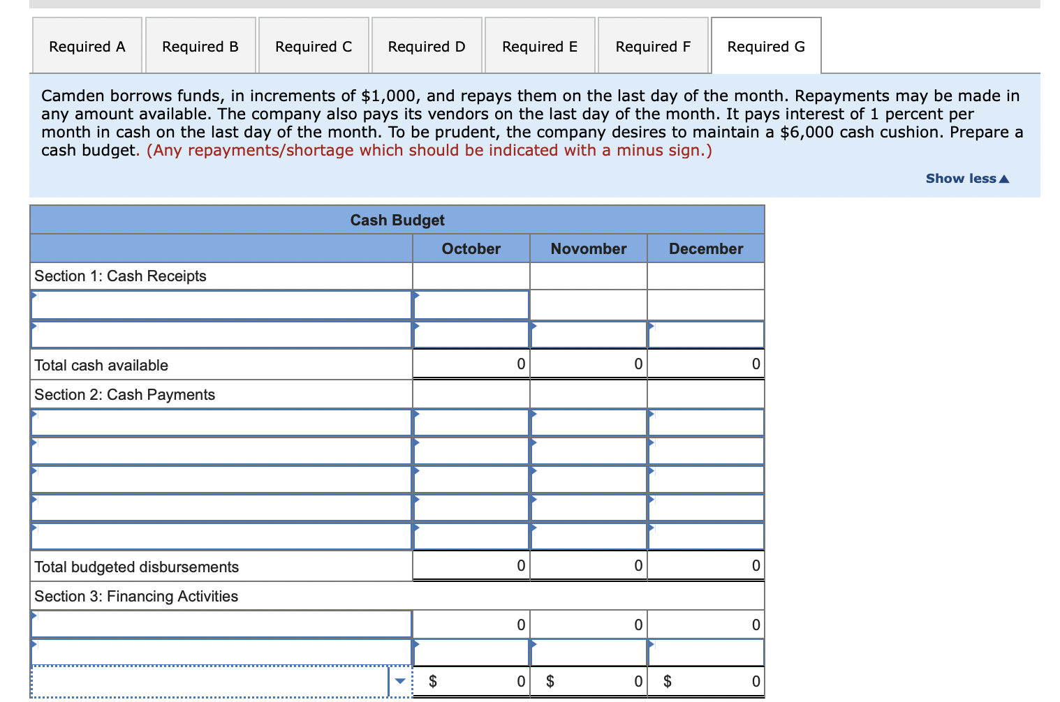 I posted all data A-F for reference but I only