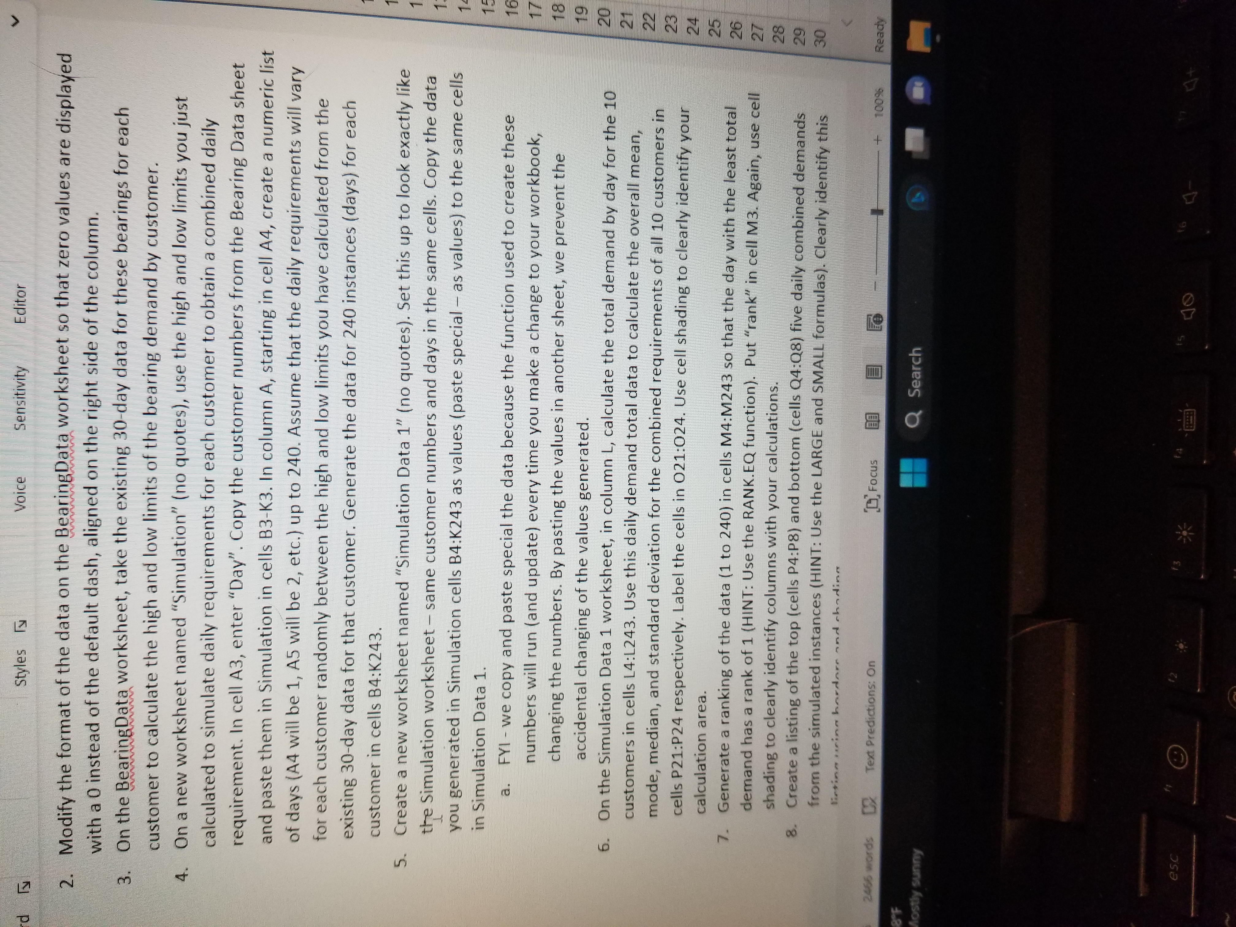 Styles IN Voice Sensitivity Editor 2. Modify the