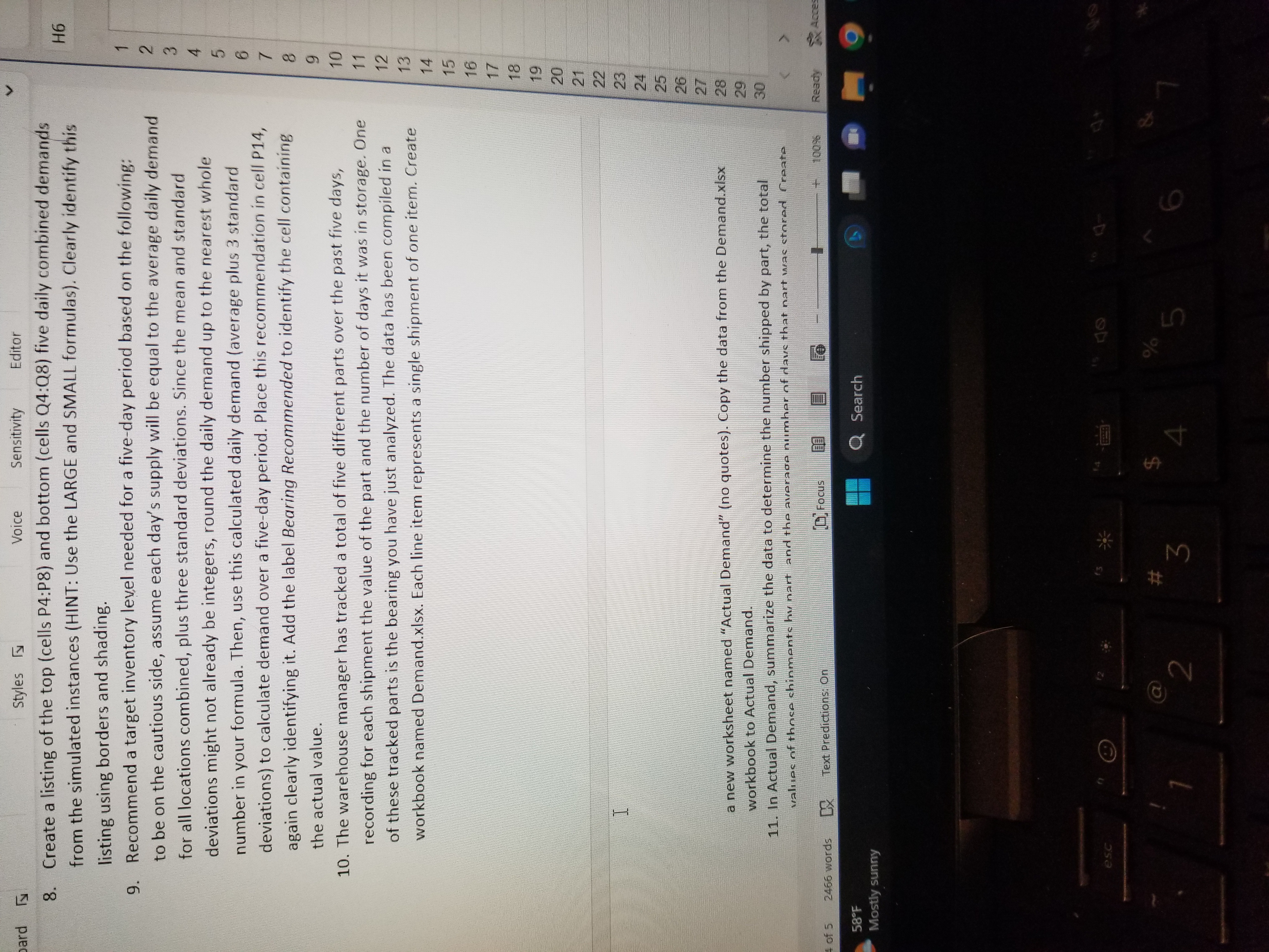 Styles IN Voice Sensitivity Editor 2. Modify the