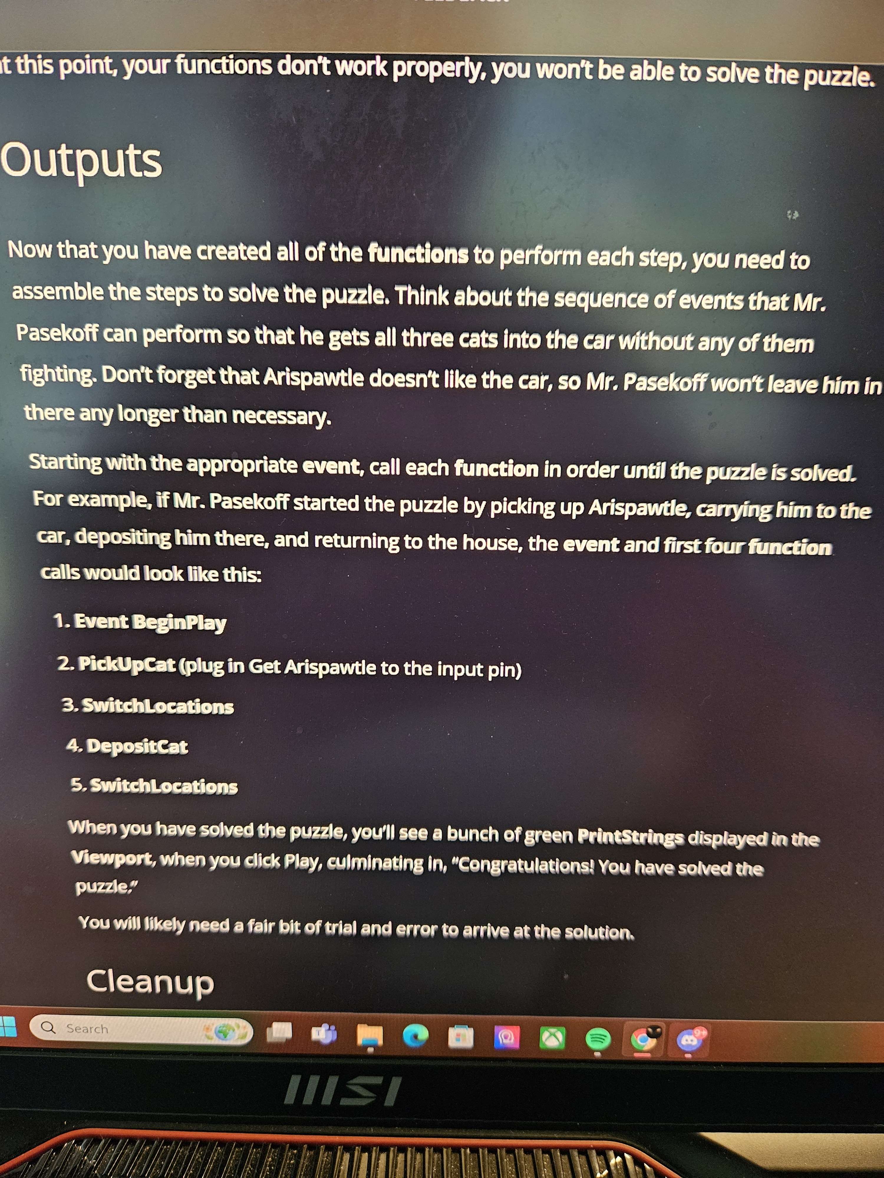 In C + + , this point, your functions don't work