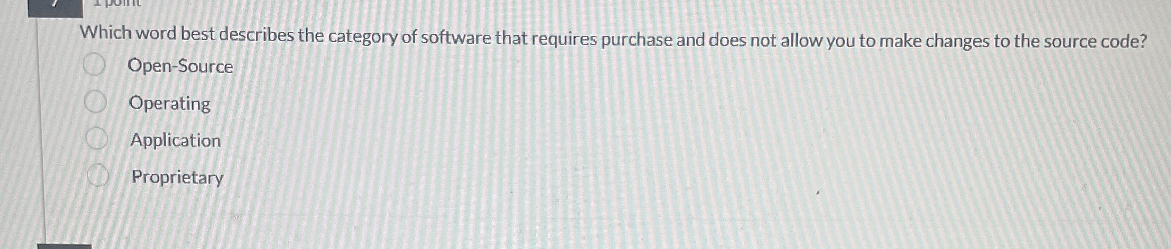 Which word best describes the category of