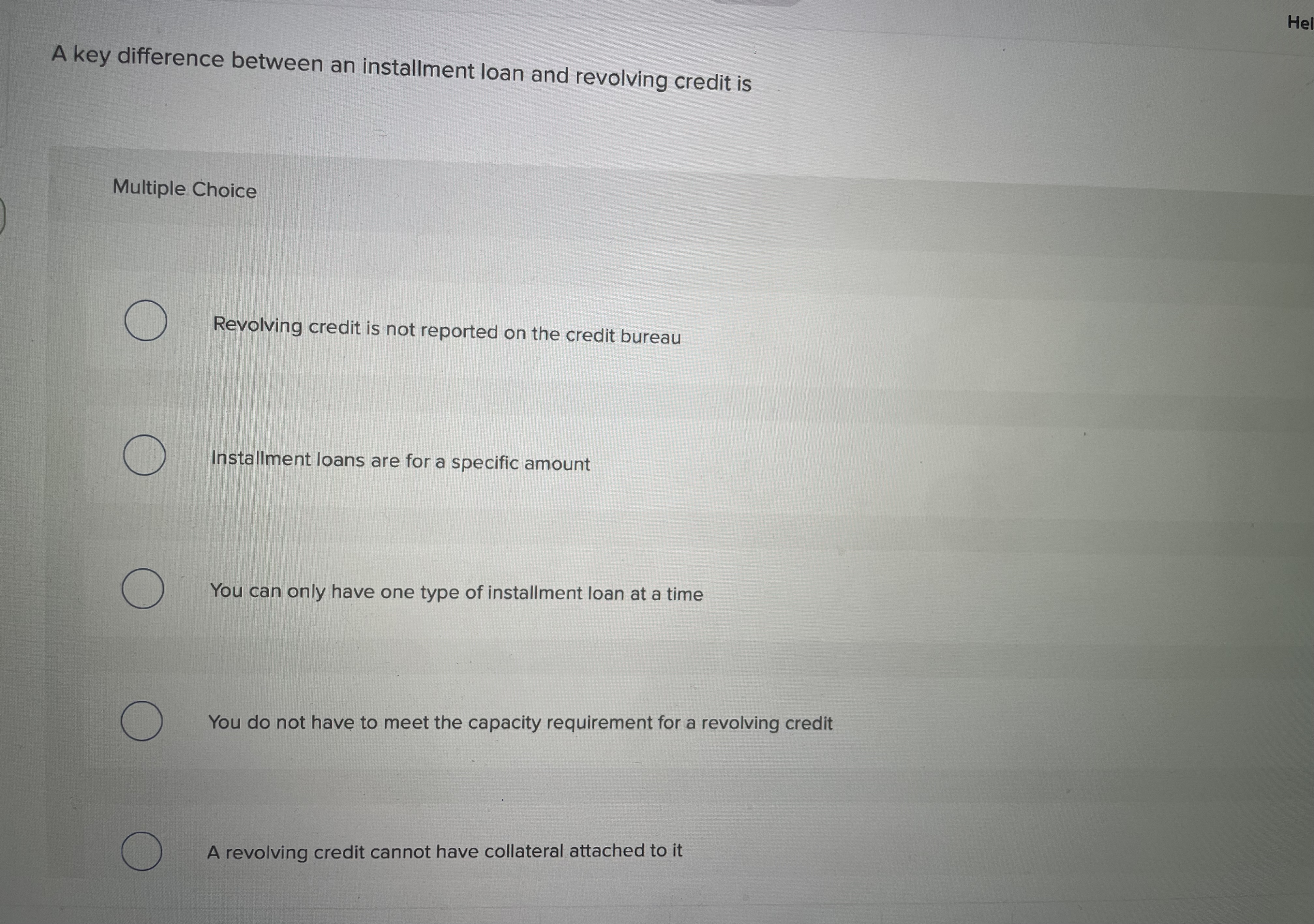 May you please help Help What should you consider