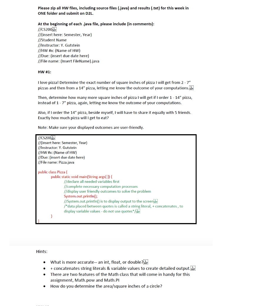 Please zip all HW files, including source files (