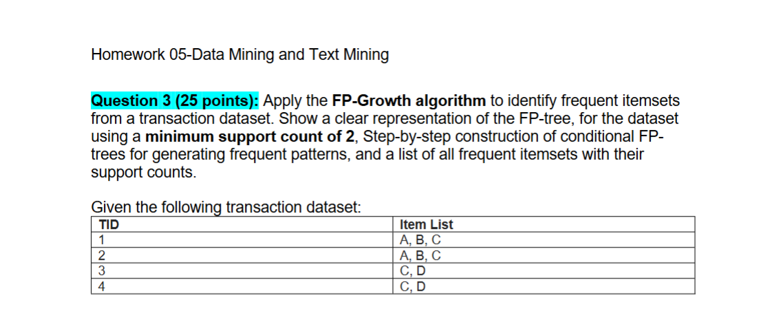 Homework 0 5 - Data Mining and Text Mining