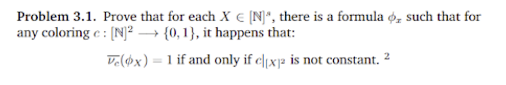 code class = "asciimath" > Problem 3 . 1 . Prove
