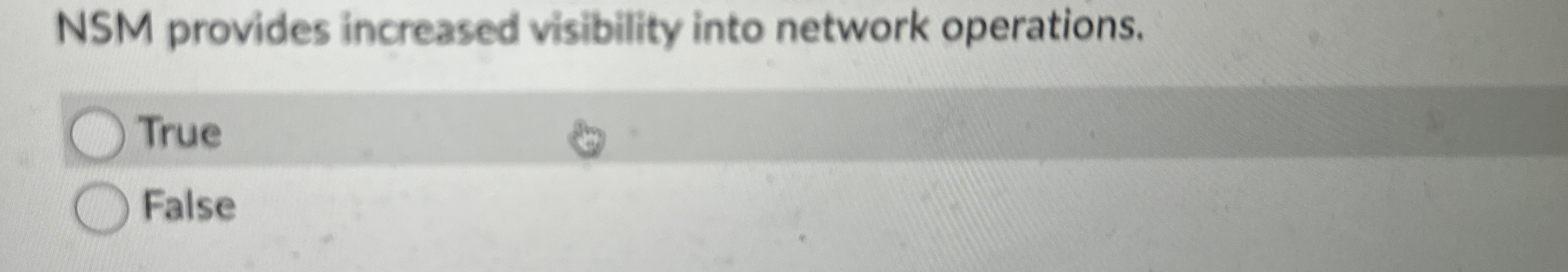 NSM provides increased visibility into network