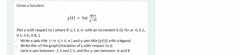 write in a matlab script form