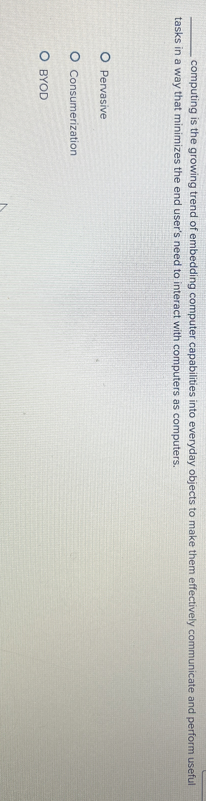 q , computing is the growing trend of embedding