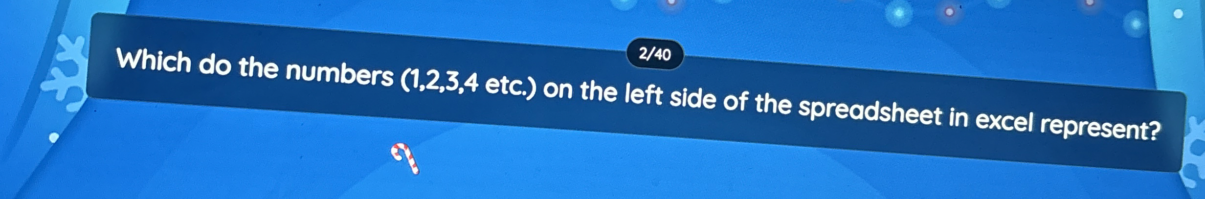 2 / 4 0 Which do the numbers ( 1 , 2 , 3 , 4 etc.