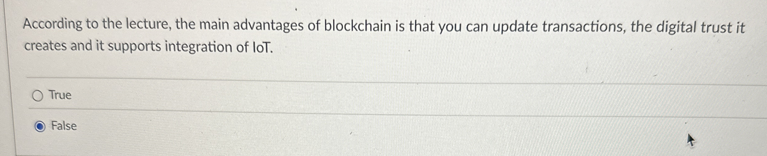 According to the lecture, the main advantages of