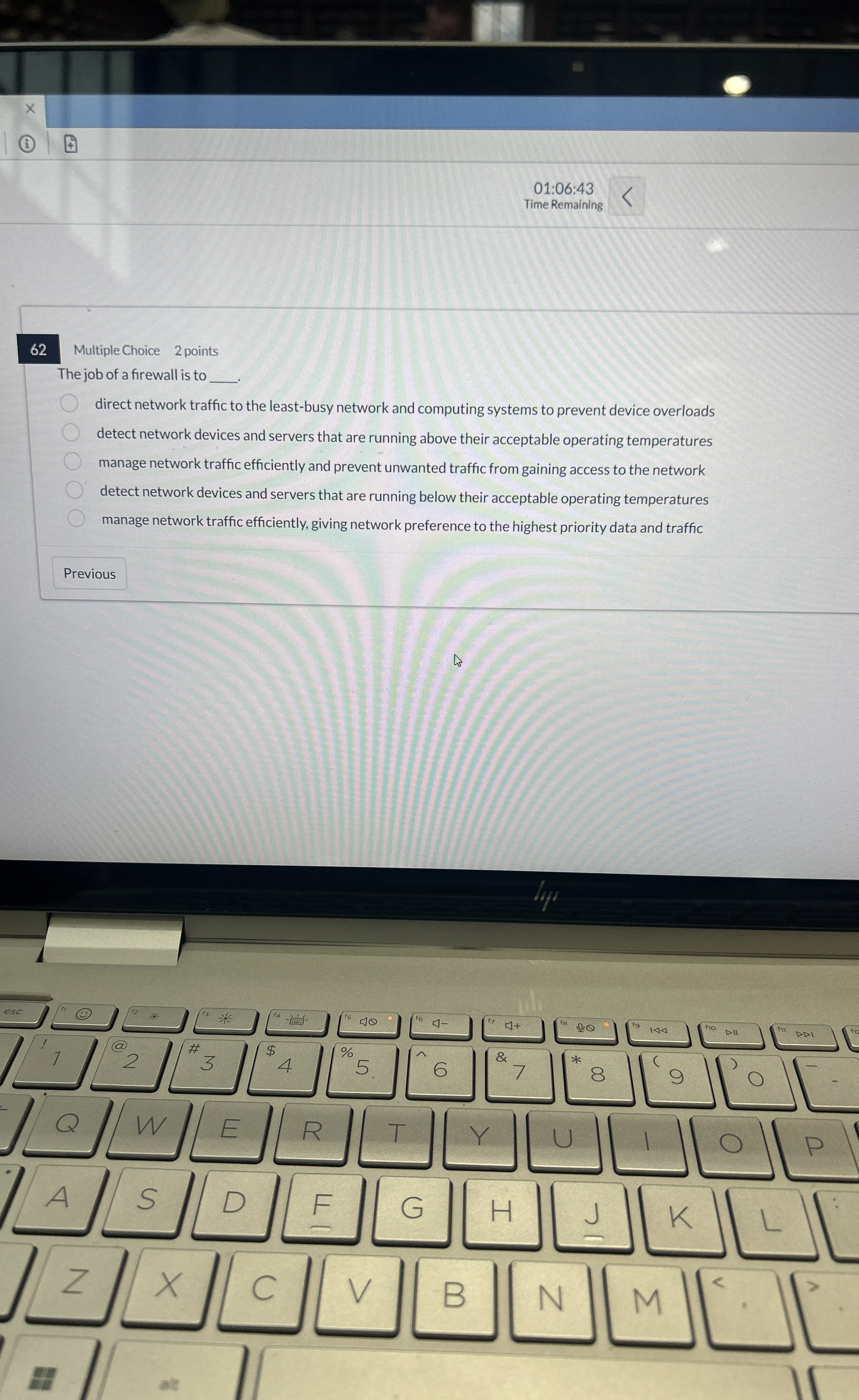 0 1 : 0 6 : 4 3 Time Remaining 6 2 Multiple