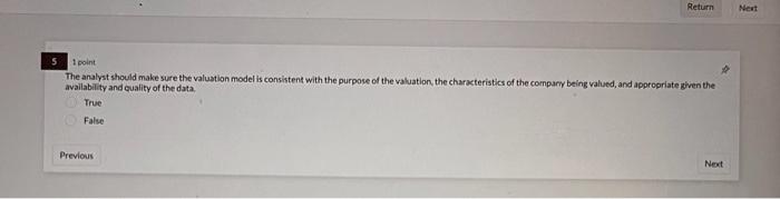 11 A present value model cannot be applied If a