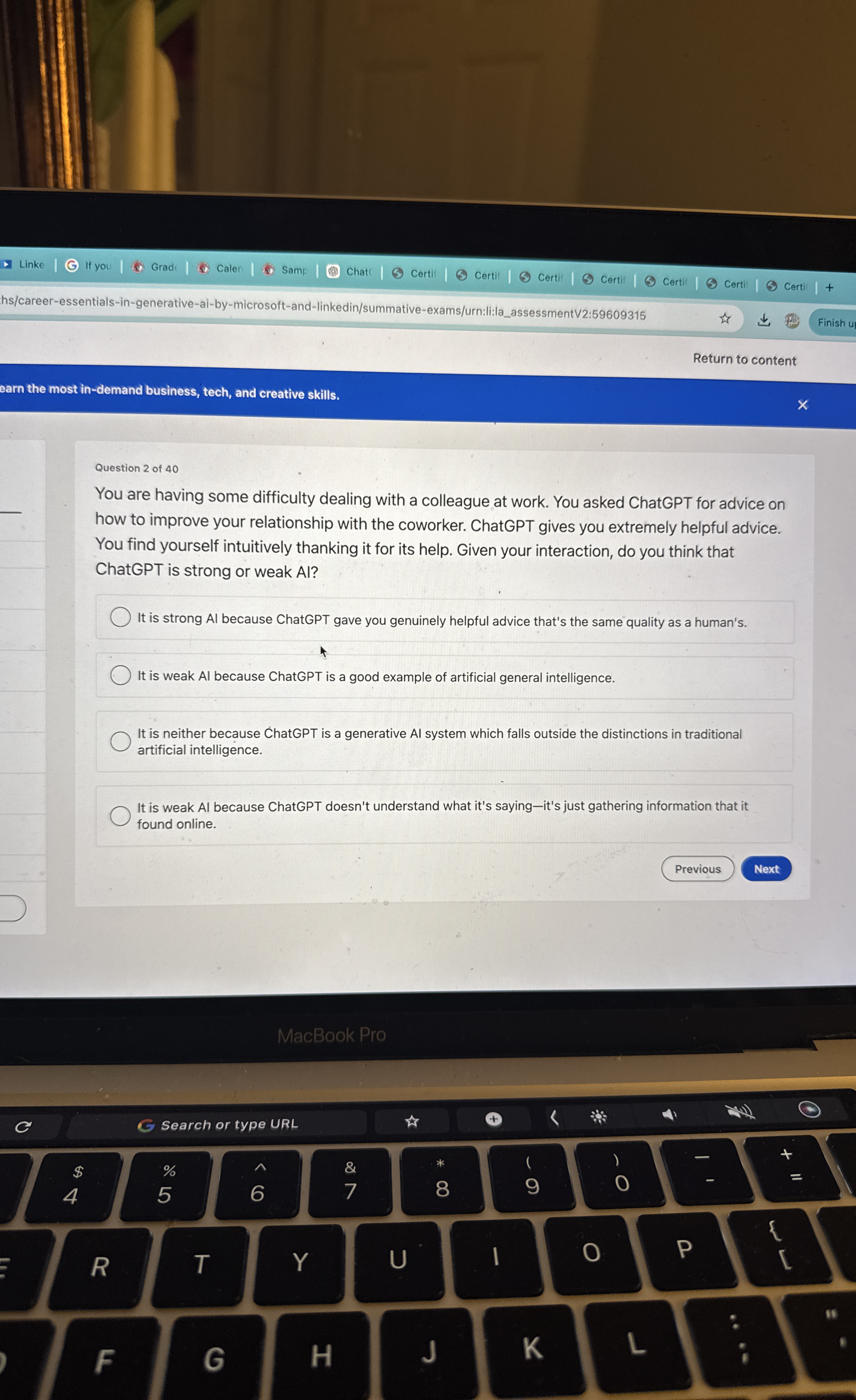 Linke If you Grad Calen Samp Chat Certif Certif