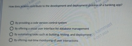 How does jenkins contribute to the development