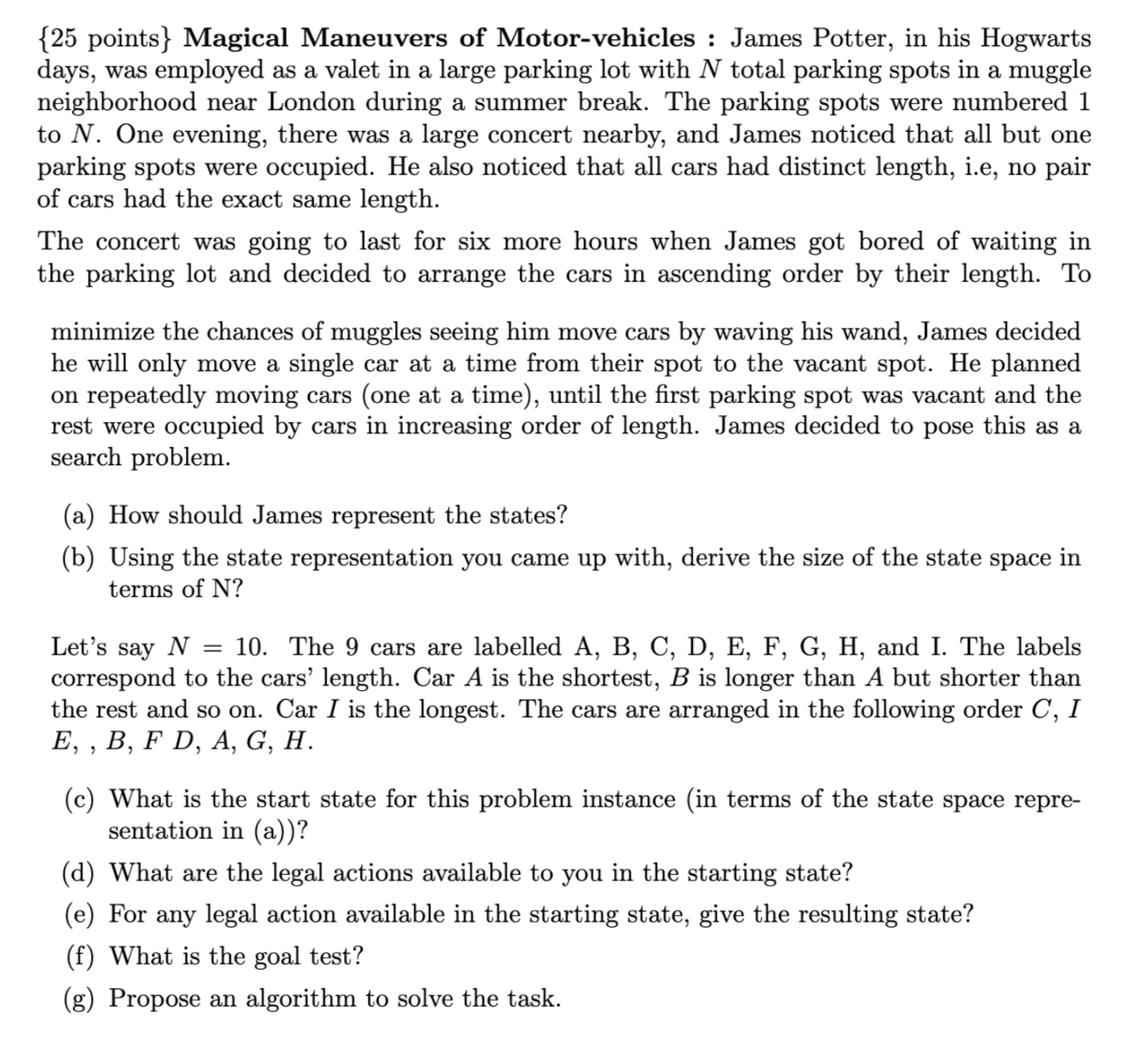 { 2 5 points } Magical Maneuvers of Motor -
