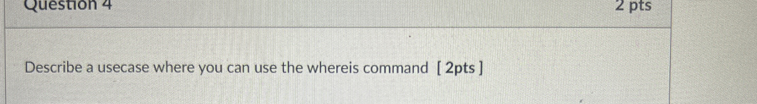 Describe a usecase where you can use the whereis