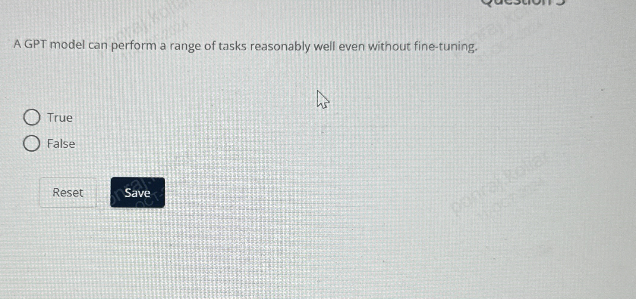 A GPT model can perform a range of tasks