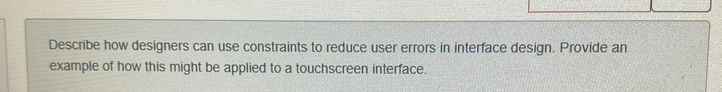 Describe how designers can use constraints to
