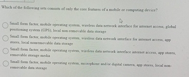 Which of the following sets coesists of only the