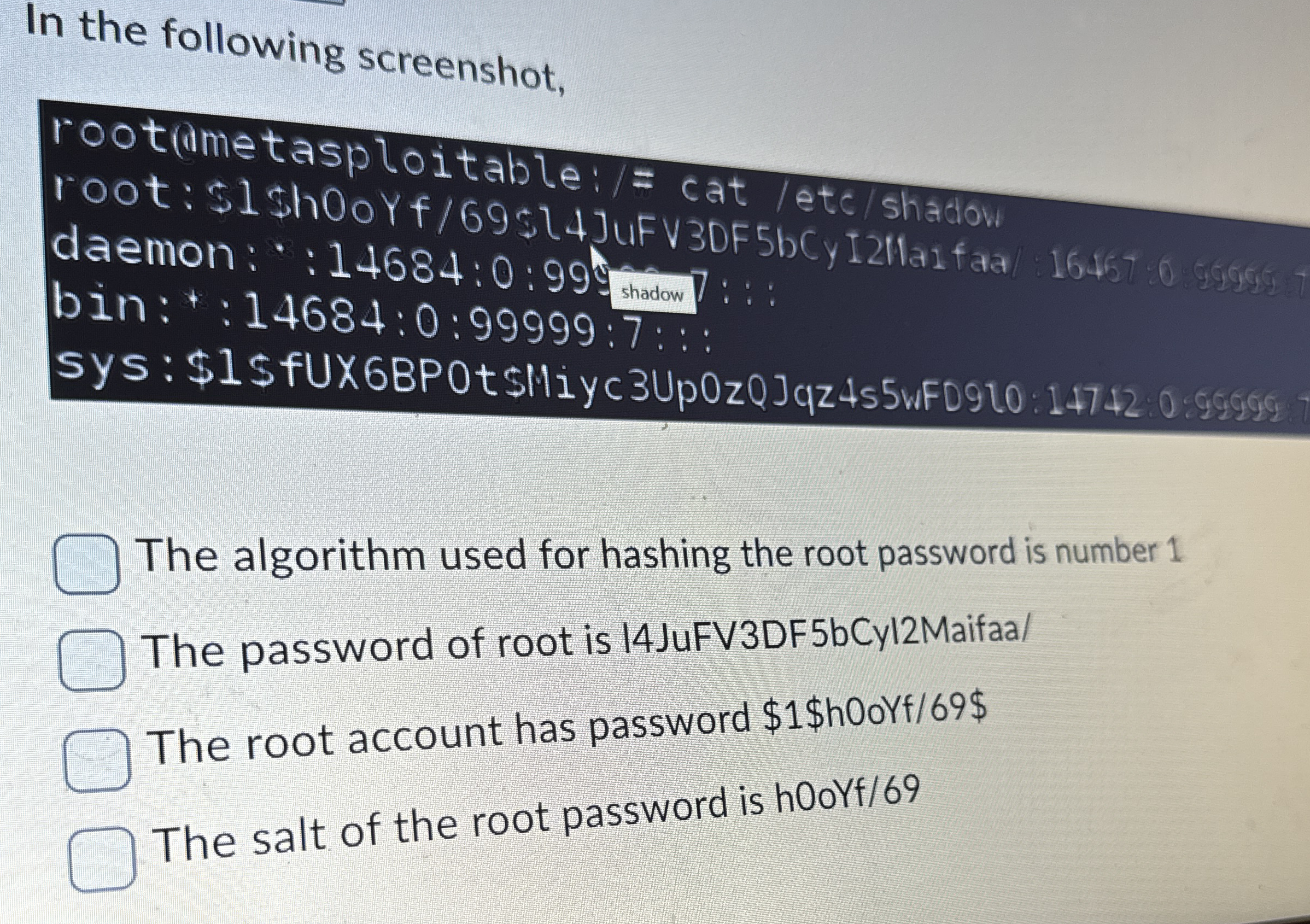 In the following screenshot,The algorithm used