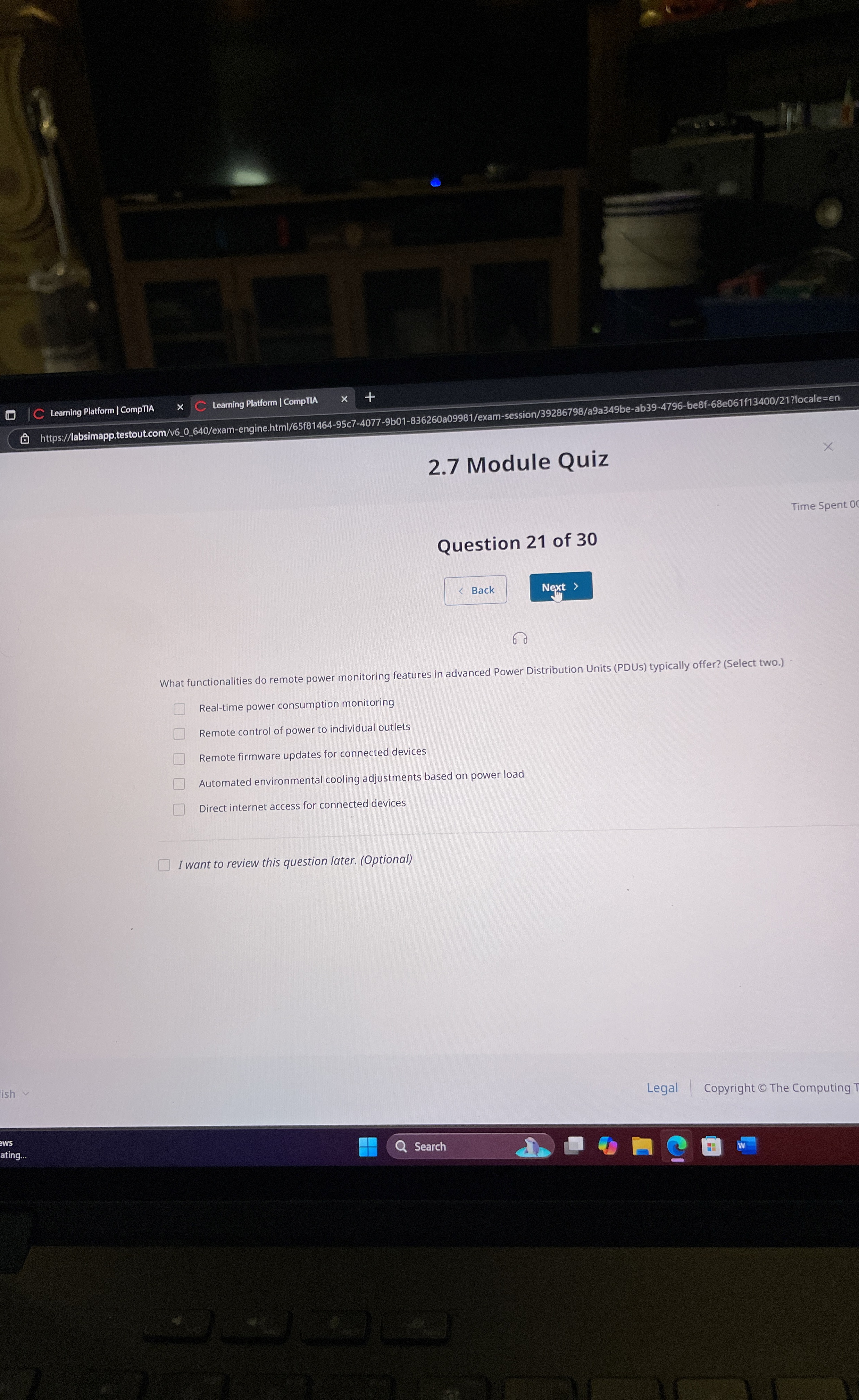 What functionalities do remote power monitoring