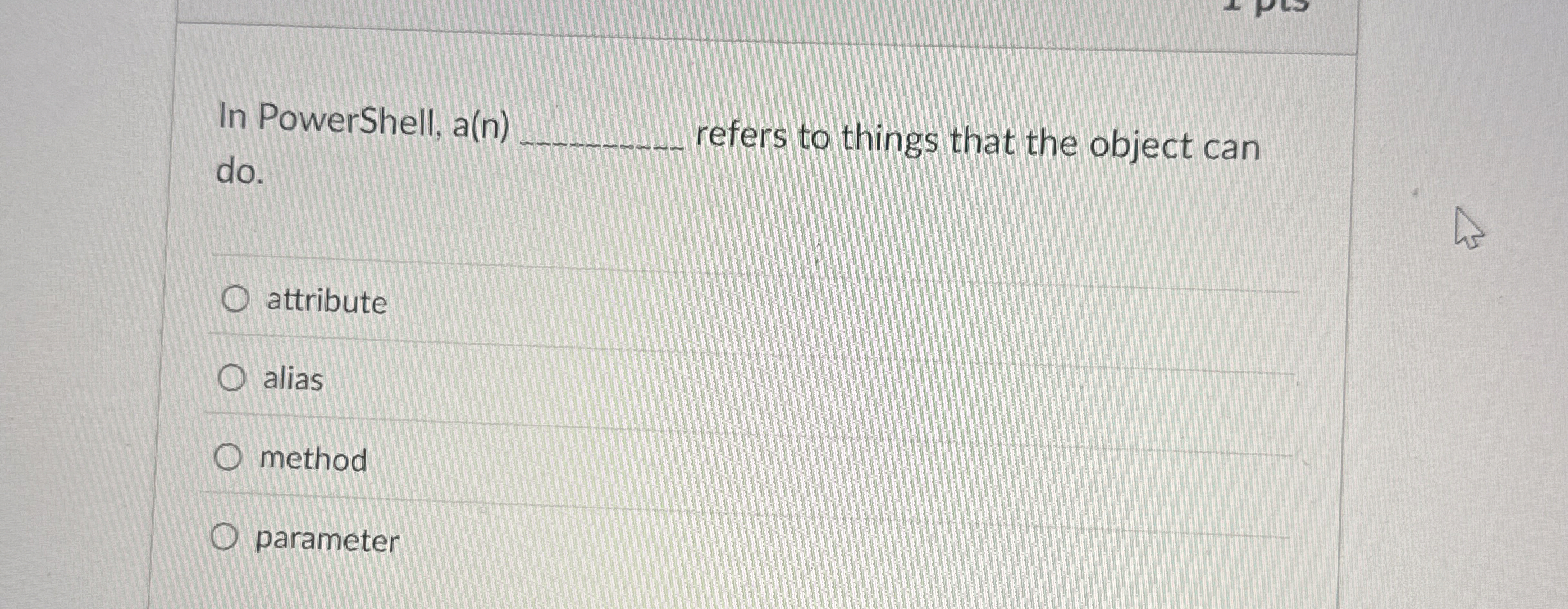 In PowerShell, a ( n ) do . refers to things that