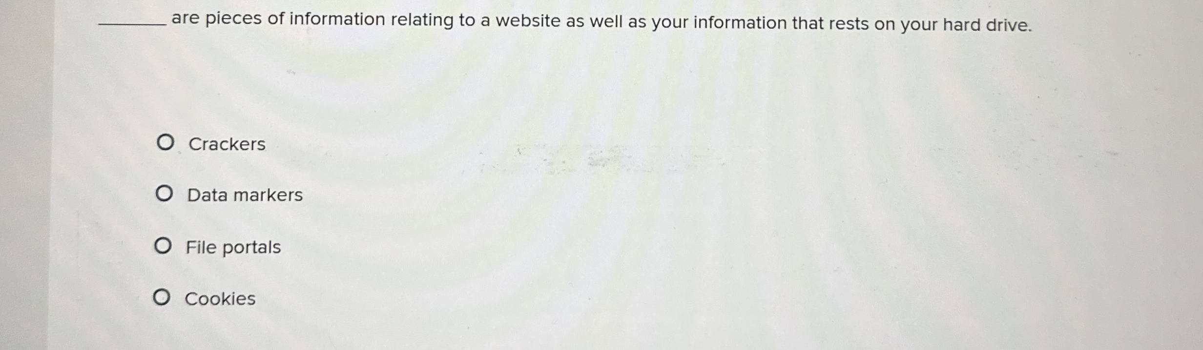 are pieces of information relating to a website