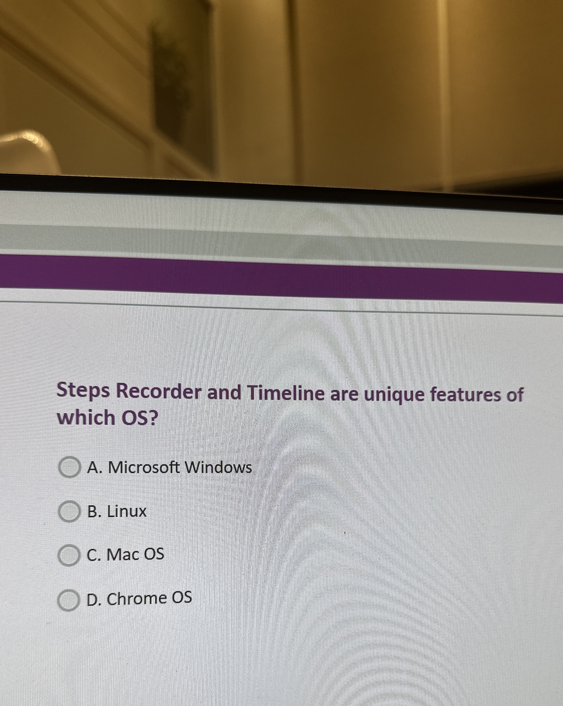 Steps Recorder and Timeline are unique features