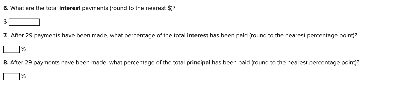 You borrow money on a self liquidating